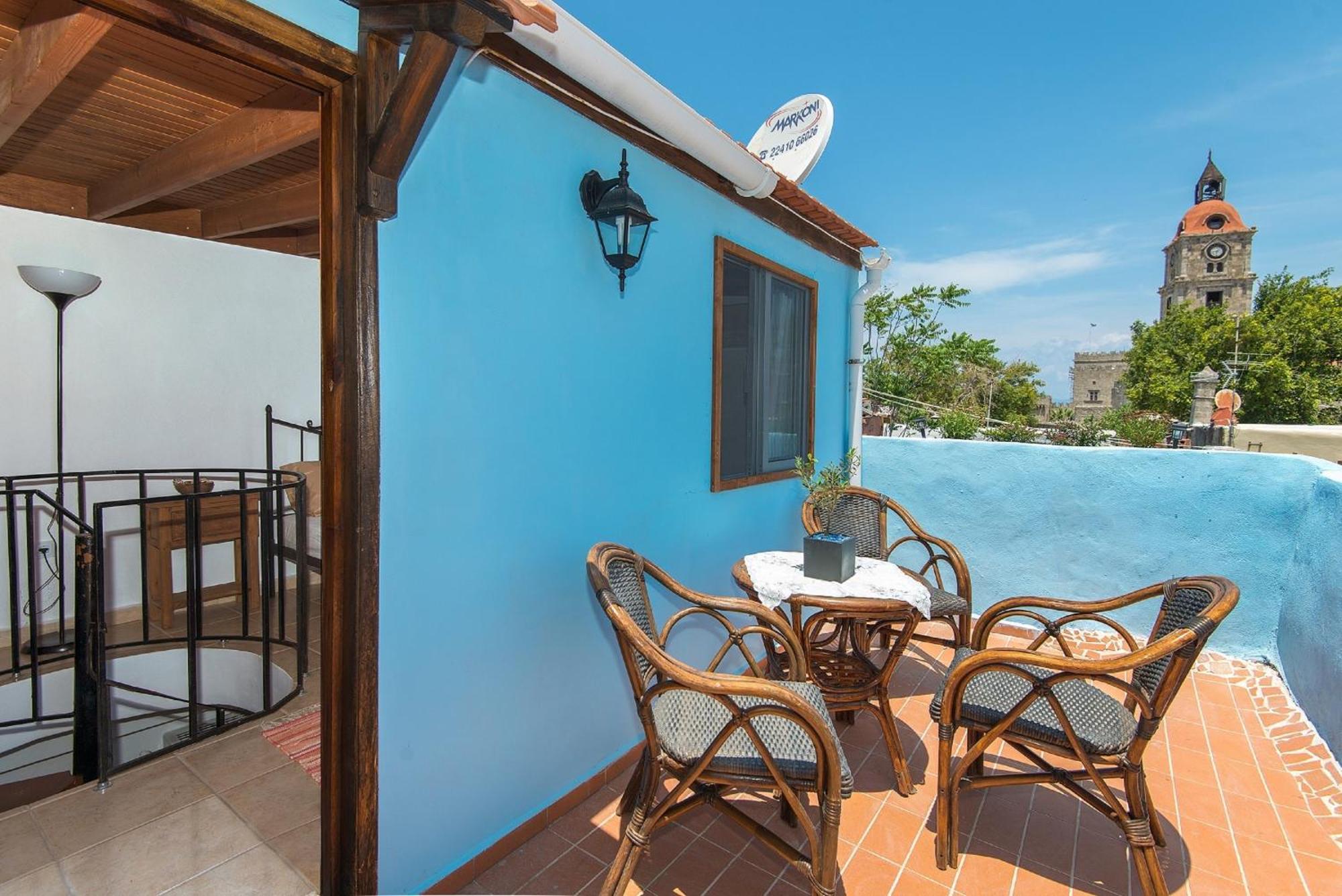 Old Town Roloi House Villa Rhodes City Екстериор снимка